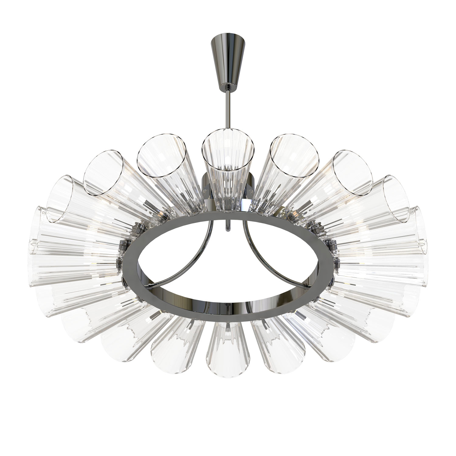 Murano_glass_round_shape_modern_chandelier