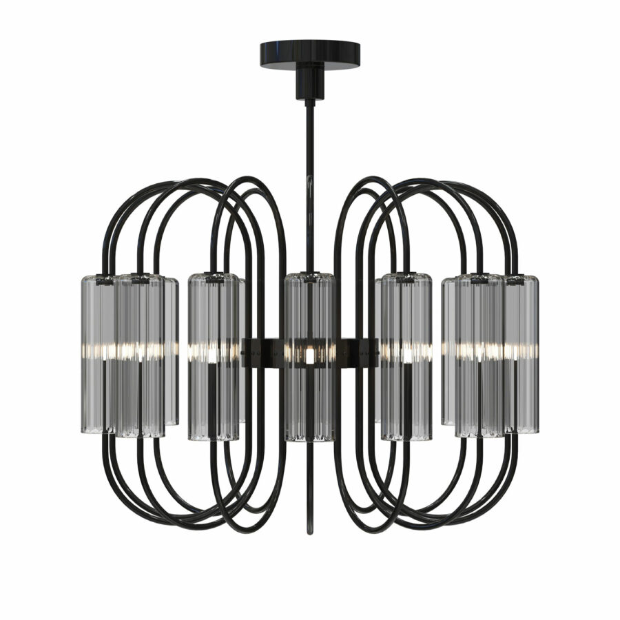 Italian_modern_design_glass_metal_chandelier