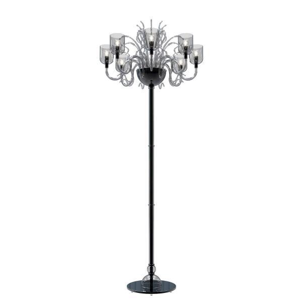 Murano Glass N Floor Lamp Italian, Zuo Modern Twist Floor Lamp