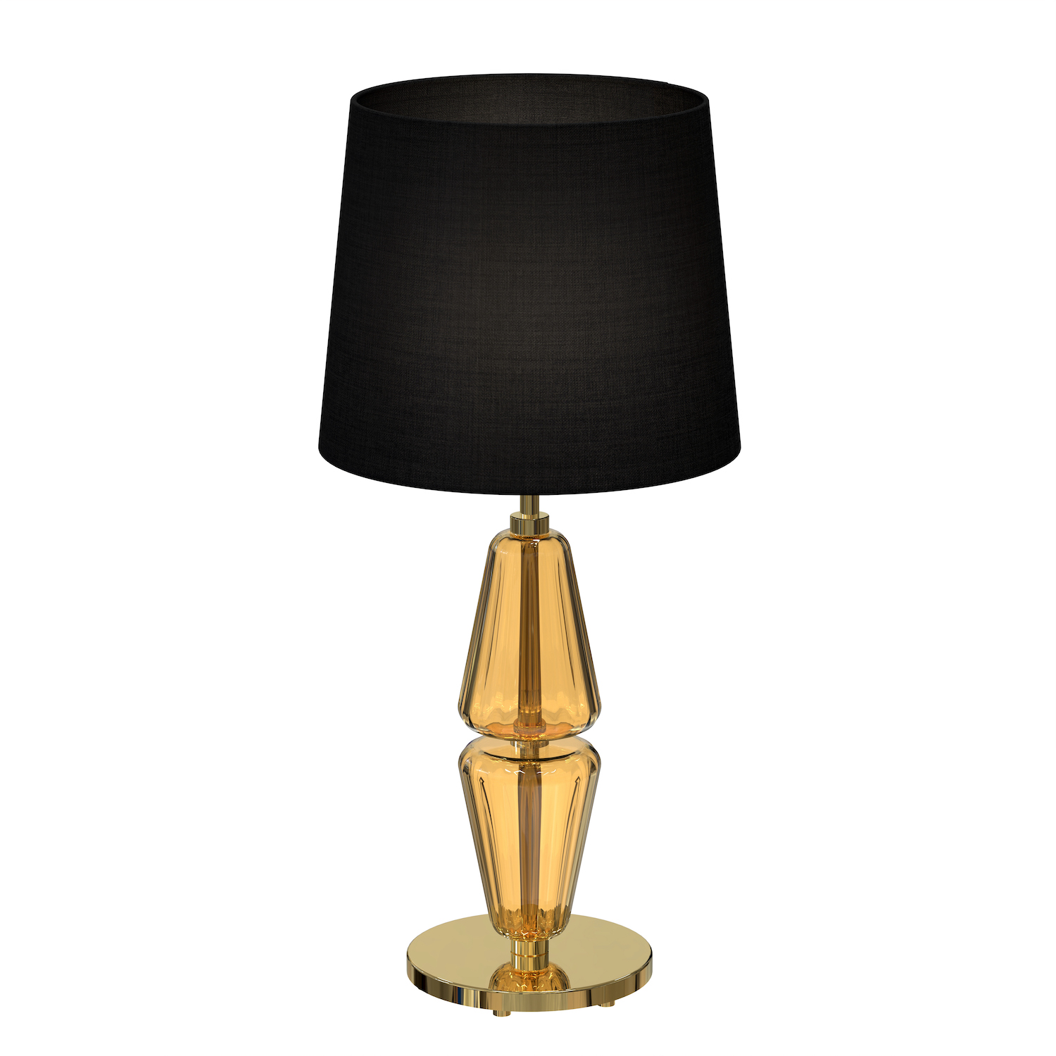 piramid luxury table lamp glass