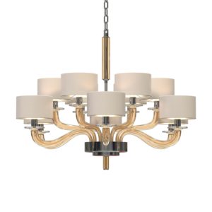 Modern 12 lights Murano chandelier